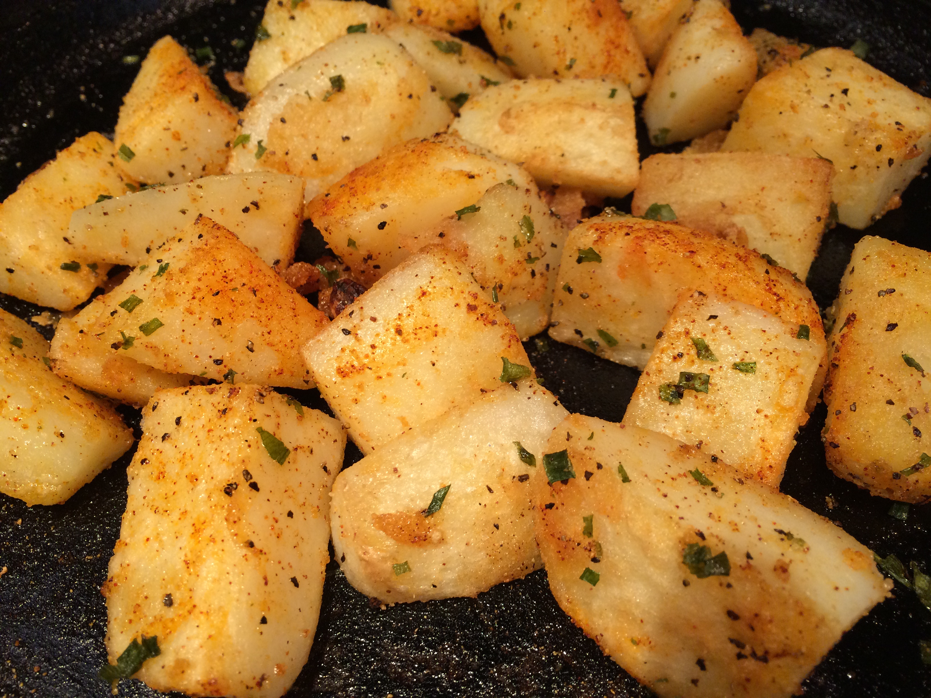 Home Fried Potatoes, the Best Hash Browns